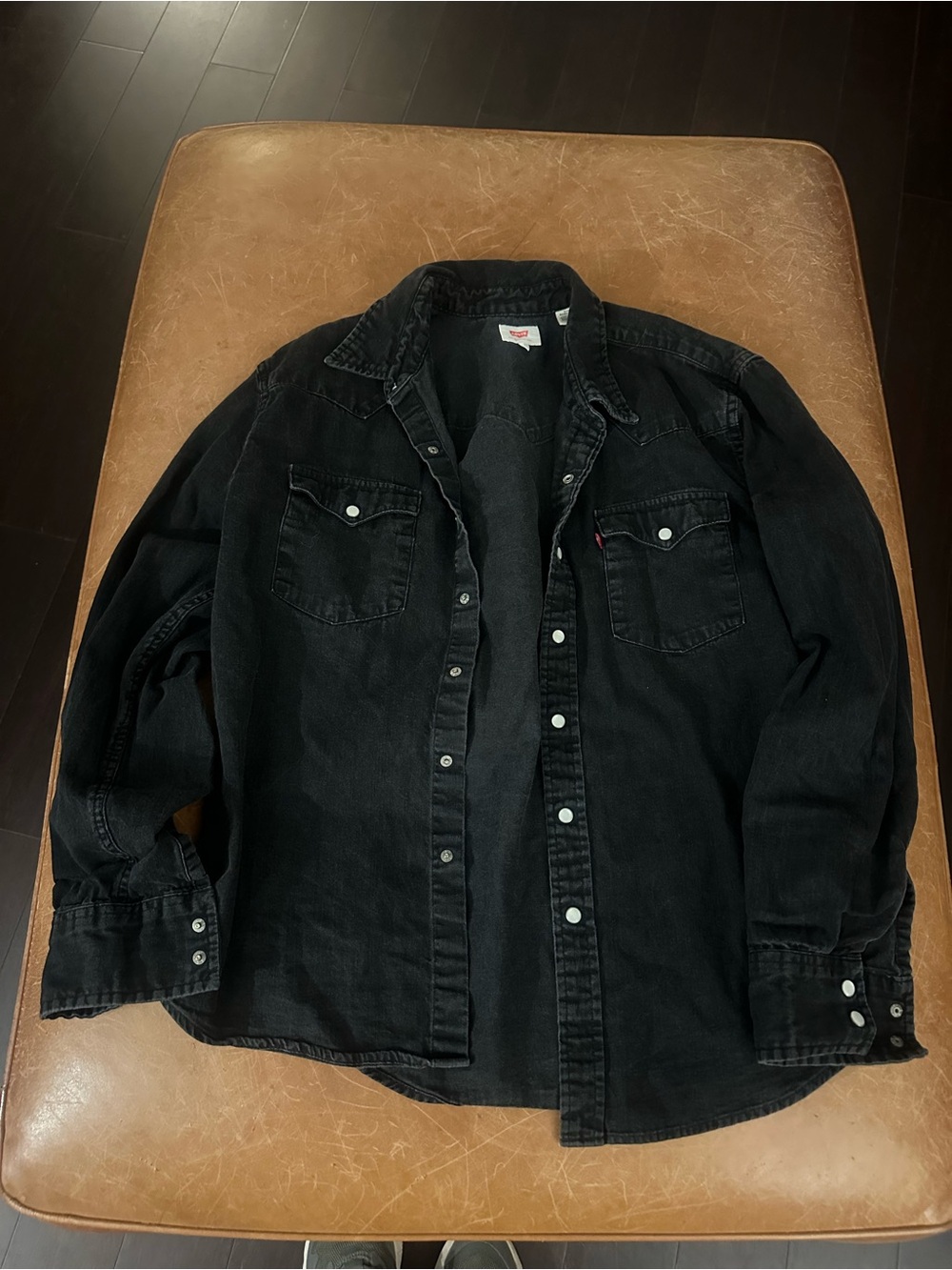 Levi's Black Women s -Men's Denim Shirt